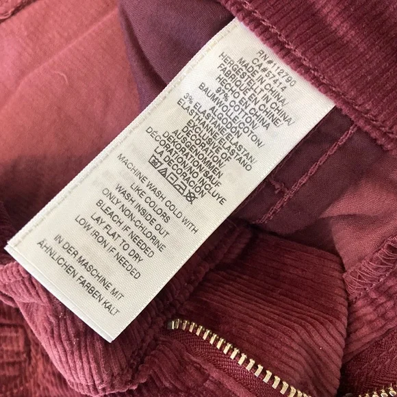 NWT True Religion Halle Stretch Corduroy pants in “Ivy League” - Picture 4 of 11